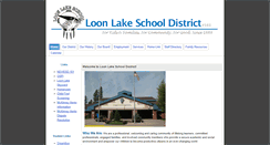 Desktop Screenshot of loonlakeschool.org