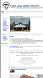 Mobile Screenshot of loonlakeschool.org